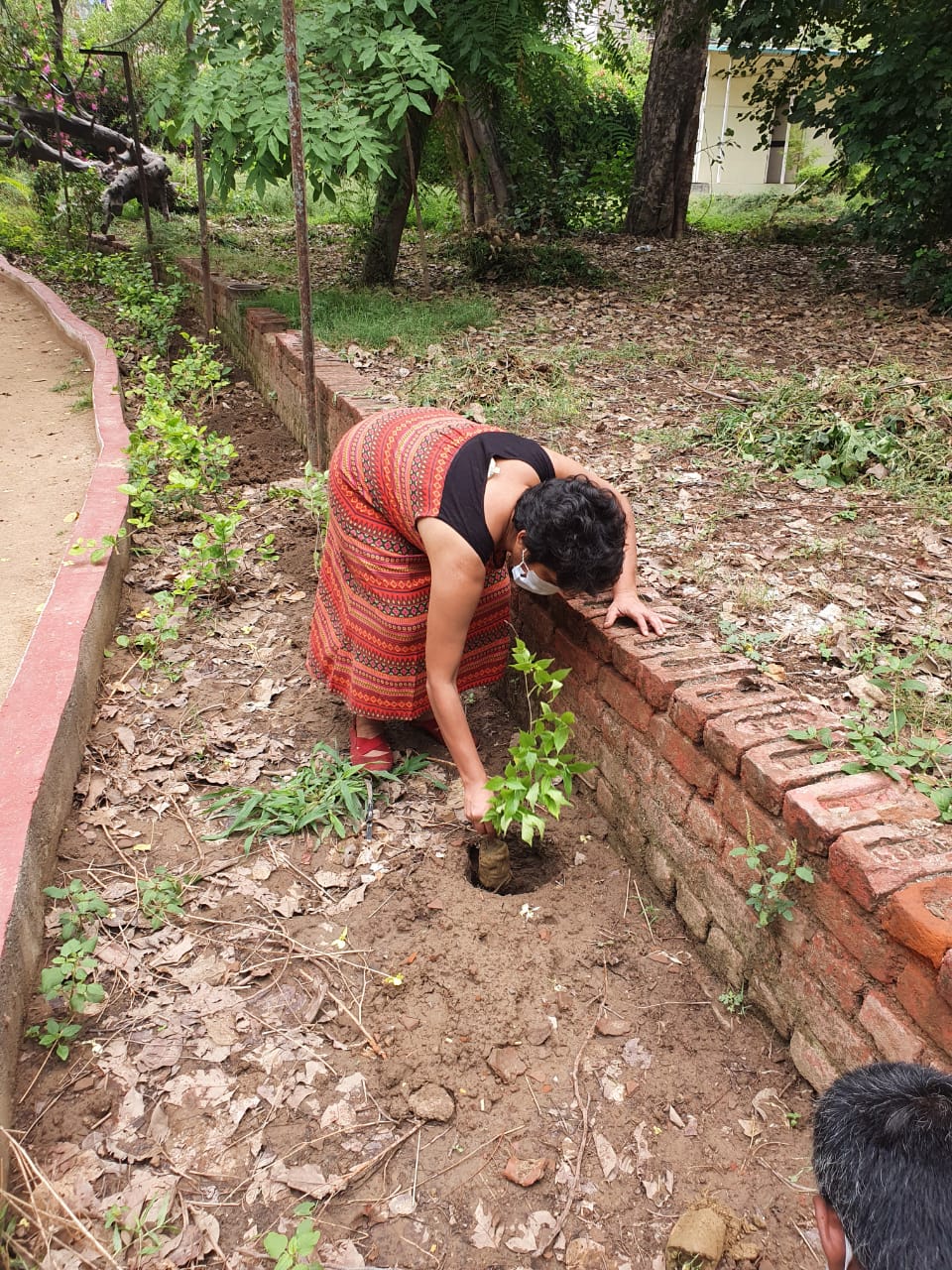 Smilingtree plants the trees in remembrance of and in tribute to the valiant Indian soldiers martyred in the deadly Indo-China scuffle in Galwan Valley