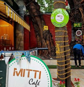 SMILING TREE JOINED HANDS WITH 'MITTI CAFE' AT HANSRAJ COLLEGE, UNIVERSITY OF DELHI