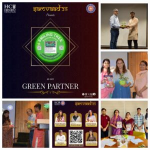 Smiling Tree collaborated as Green Partner with NSS Hindu College for "Samvaad'25", held on 30th April 2025. Smiling Tree collaborated as Green Partner with NSS Hindu College for "Samvaad'25", held on 30th April 2025.