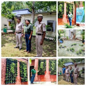 Smiling Tree celebrated The World Environment Day yesterday by conducting two plantation drives at Hansraj College n Maurice Nagar Police Station.