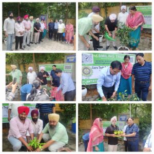 Smiling Tree Foundation successfully planted nearly 500 saplings yesterday at Guru Tegh Bahadur Institute of Technology (GTBIT), Rajouri Garden, Delhi.