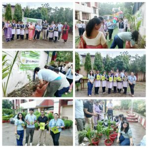 Smiling Tree conducted a plantation drive at Lalit Mahajan SVM School, Vasant Vihar, New Delhi, in collaboration with One.com group