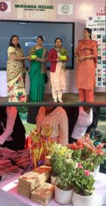 Smiling Tree gifted 100 planters plants to Miranda House College University of Delhi, for their event EROBERN'26