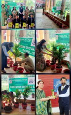 Earth Day 2026 celebrations, Smiling Tree organized a plantation drive at Modern School, Barakhamba Road on April 22